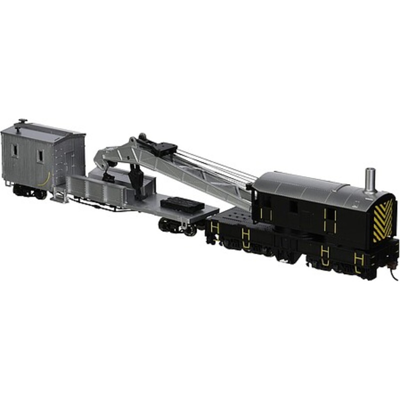 250-Ton Crane Car & Boom Tender Painted, Unlettered