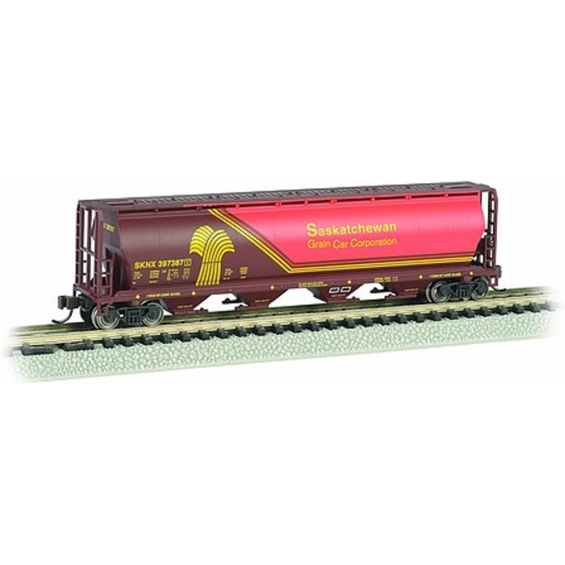 4 Bay Grain Hopper Saskatchewan Wheat Herald