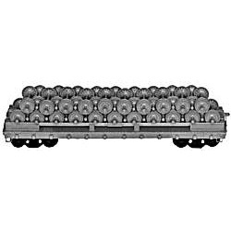 40′ Company Wheel Service Flat Car w/Load