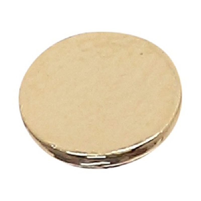 Azone AMP112-GLD Azone Original 6mm Flat Button Gold