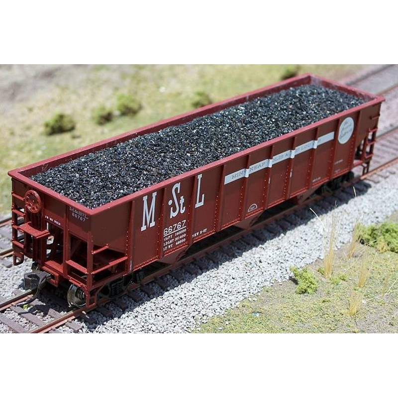 Coal Loads for Atlas 3-Bay Hopper (2-Pack)