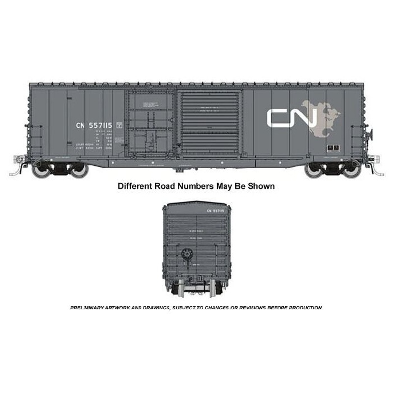HO NSC 5304cf Combo Door Boxcar CN N.Ame