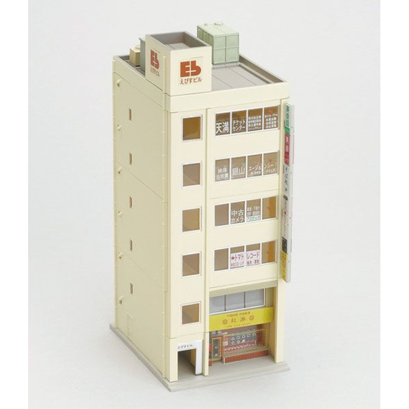 Kato 23-435A DioTown Business Building 2 (Ivory) (N scale)