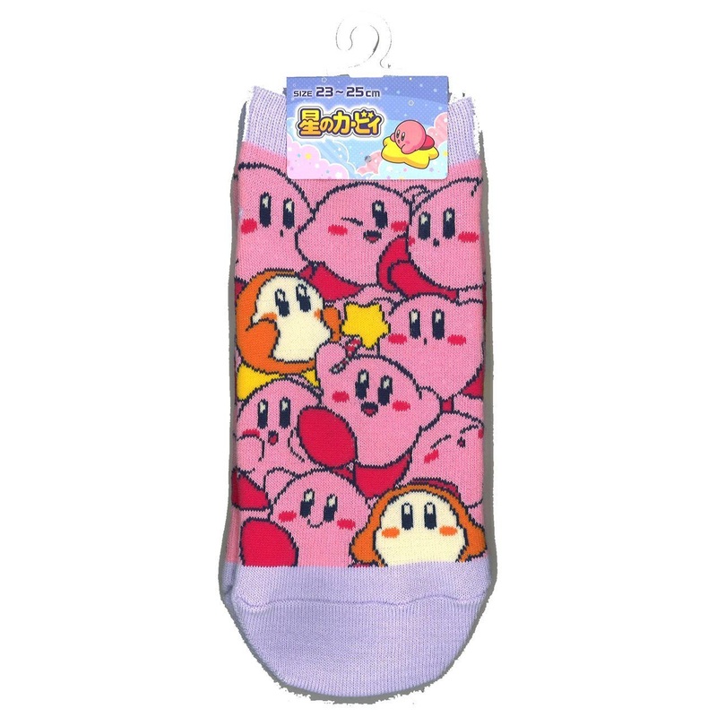 Kirby Socks Kirby and Waddle Dee
