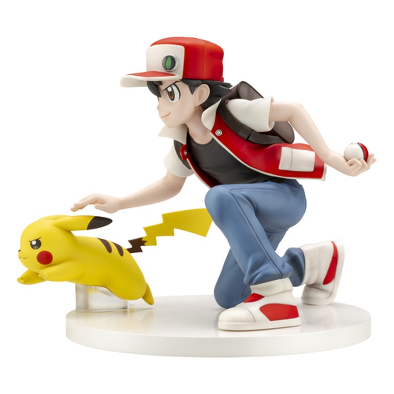 Kotobukiya Pokemon Center Original Red & Pikachu 1/8 Scale Figure