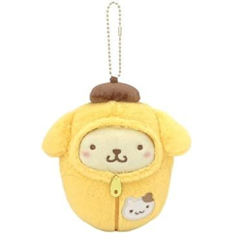 Nakajima Sanrio Mascot Holder Sleeping Bag Pom Pom Purin
