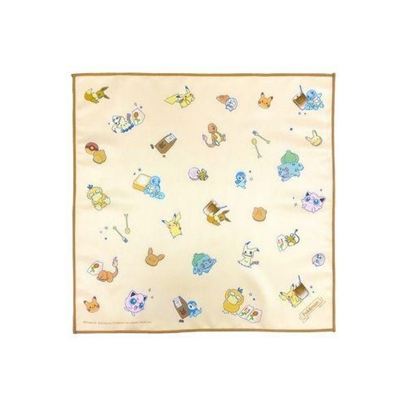 Pokemon Center Original  Lunch Cloth Charmander (Tea Time)