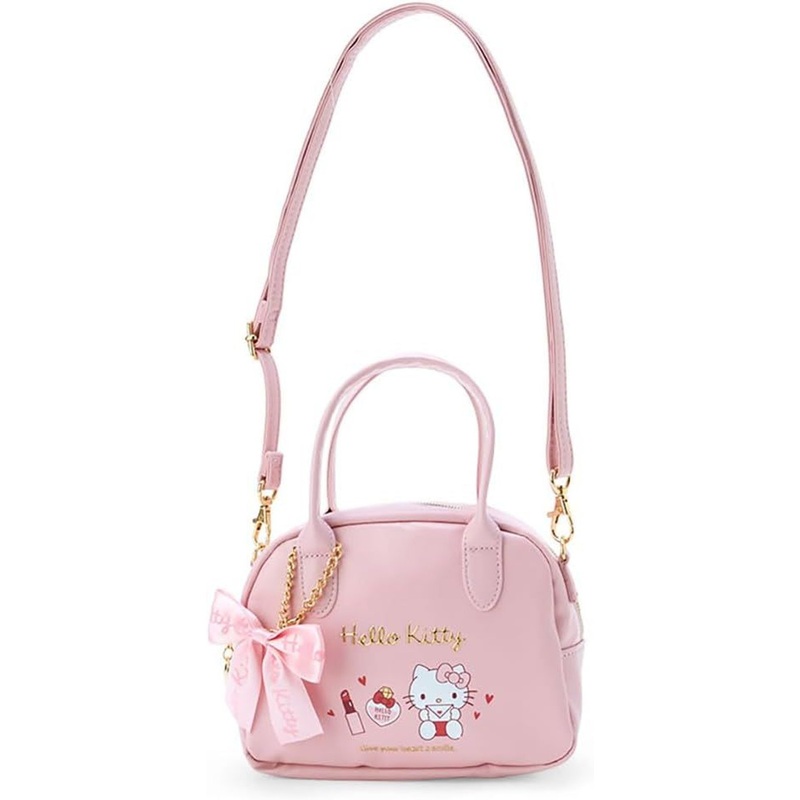 Sanrio Mini Boston Bag with Shoulder Strap – Hello Kitty