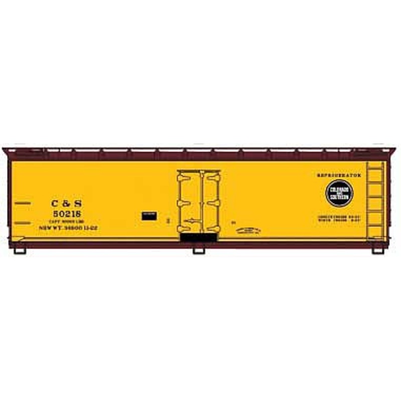 40′ Wood Reefer kit Colorado & Southern #50218