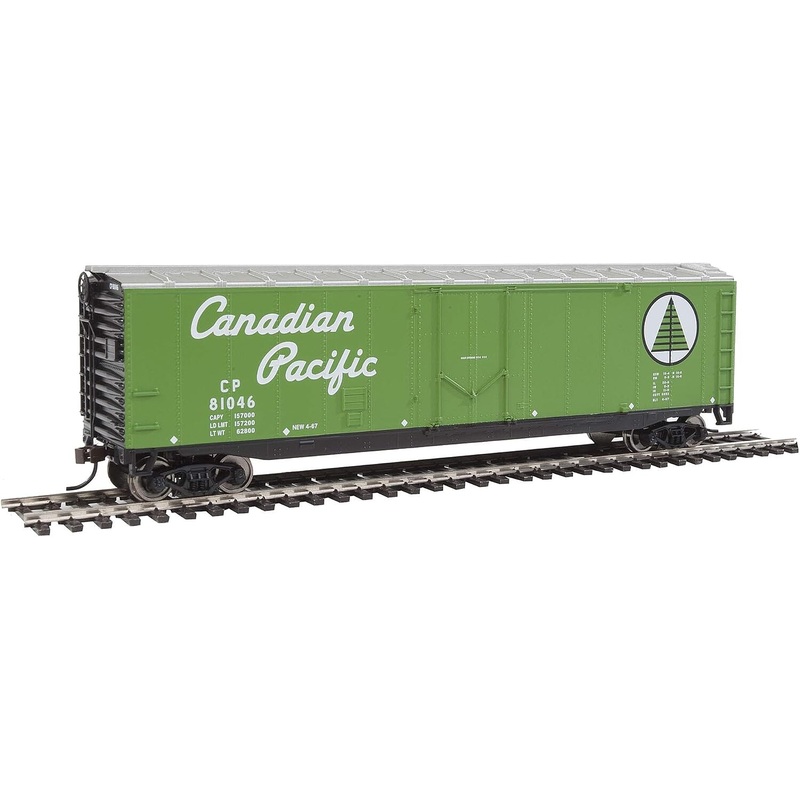 50′ Plug Door Boxcar Ready to Run Canadian Pacific