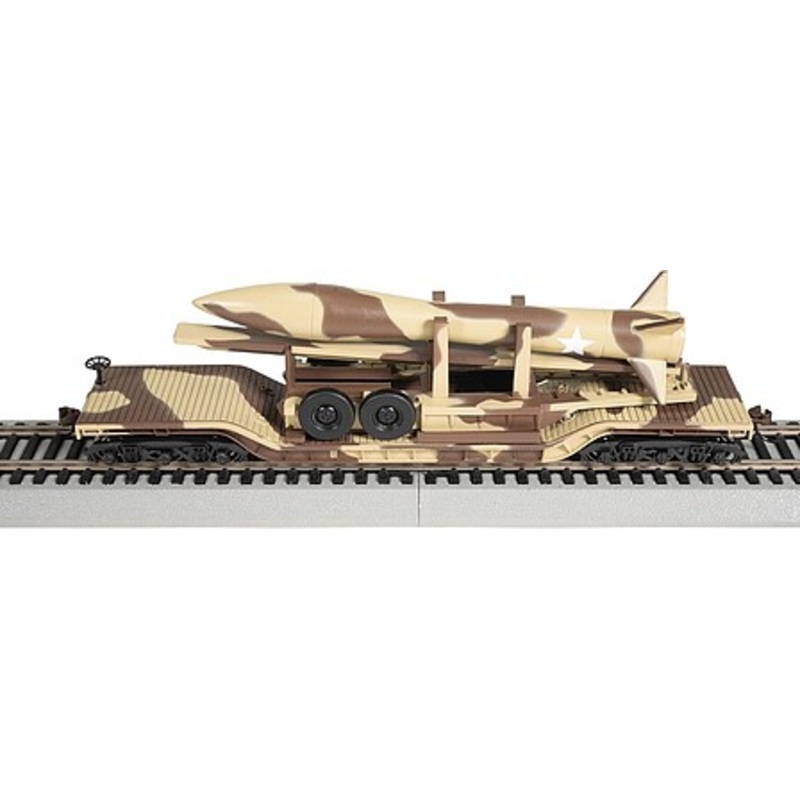 52′ Center-Depressed Flatcar Desert Camo
