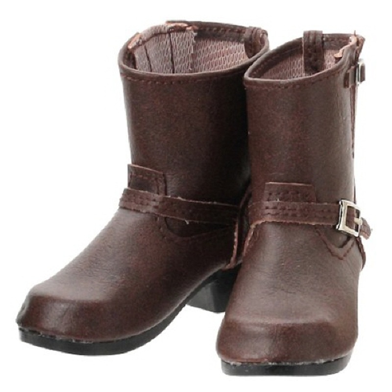 Azone FAR192-BRN 50cm doll Short Engineer Boots Brown