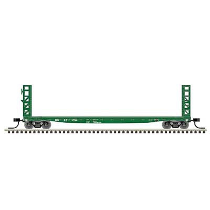 GSI 48′ Bulkhead Flatcar Burlington Northern #621094