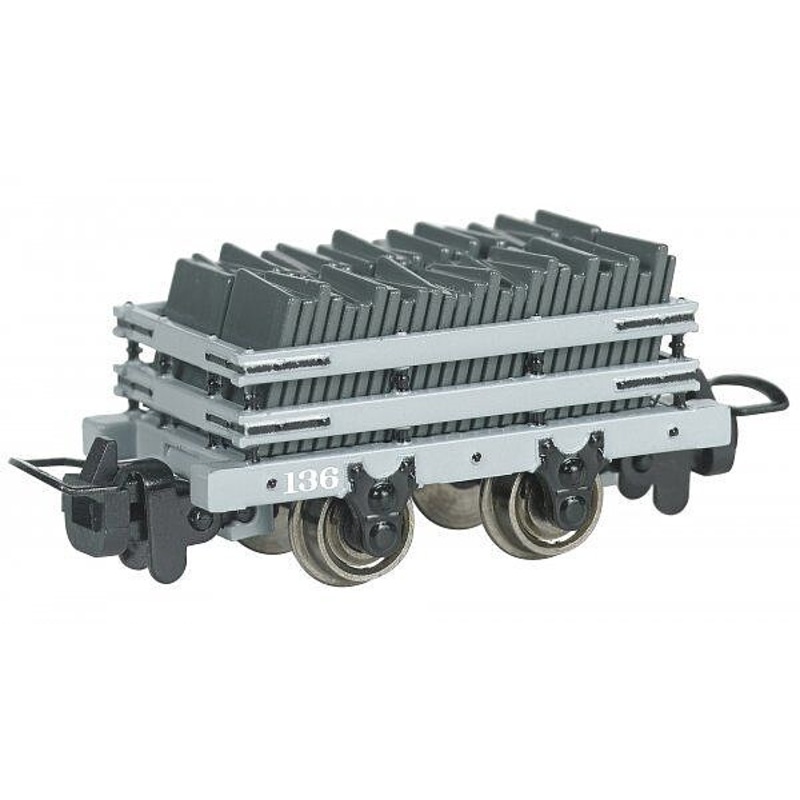 HO TTT Narrow Gauge Slate Wagon #136 w/Load