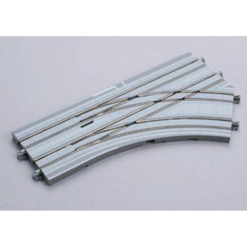 Kato 40-213 UNITRAM Street Track Electric Turnout 180mm (7 4/5′) Right (1 pc.) (N scale)