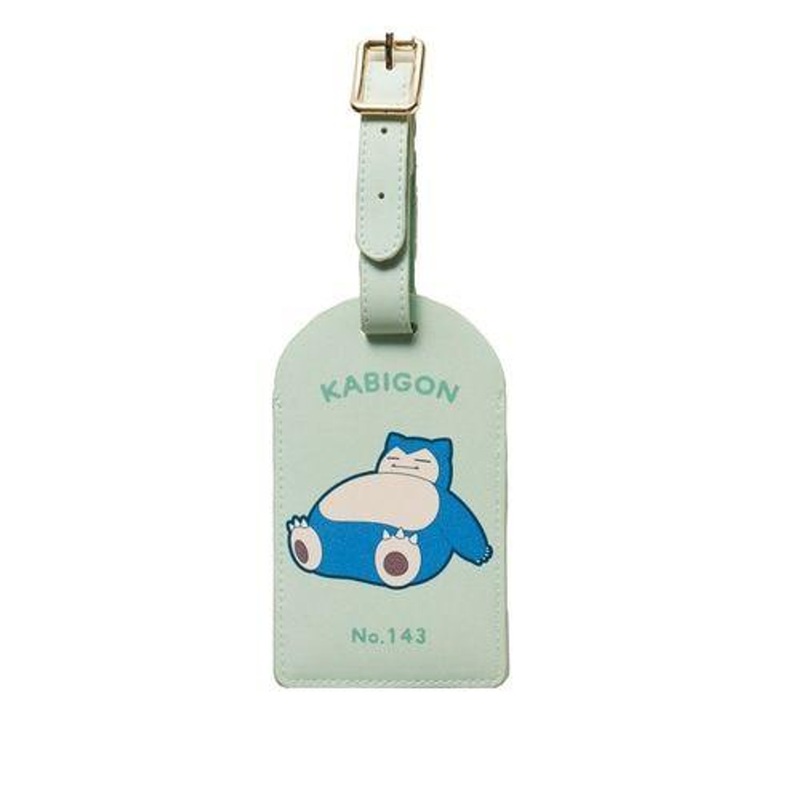Pokemon Center Original Luggage Tag Kabigon (Snorlax)