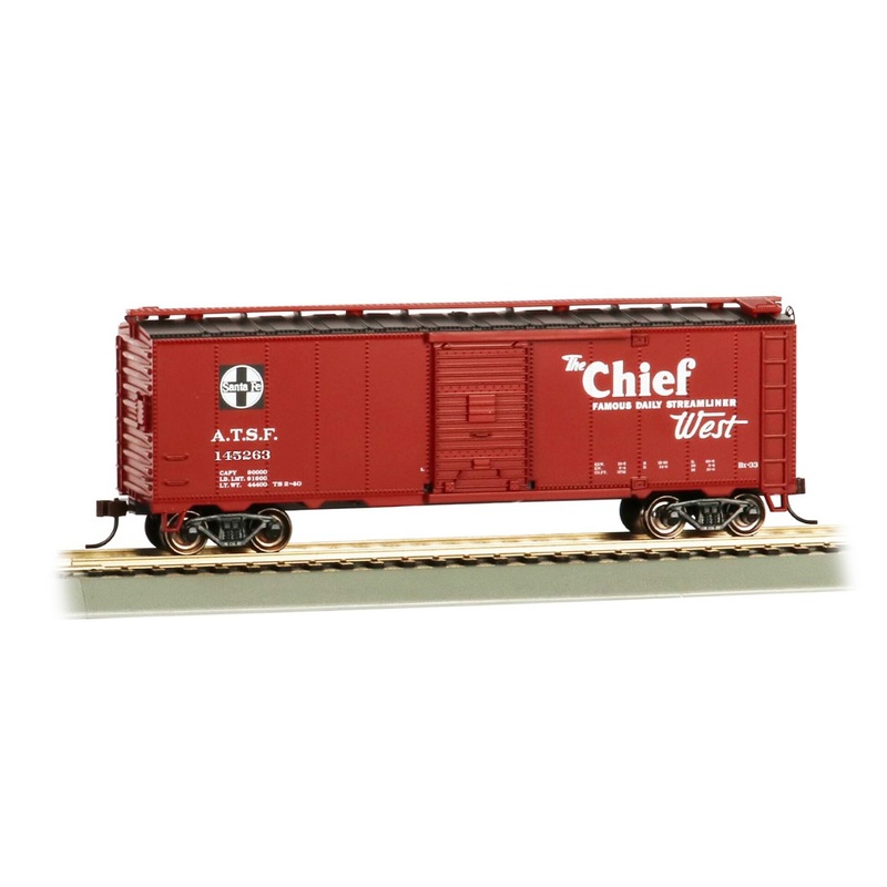 Santa Fe map Boxcar Chief #145263