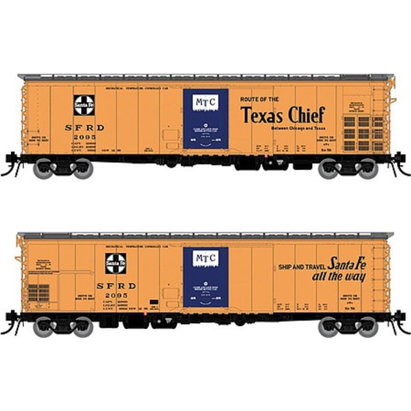 Santa Fe RR-56 Mechanical Reefer Texas Chief