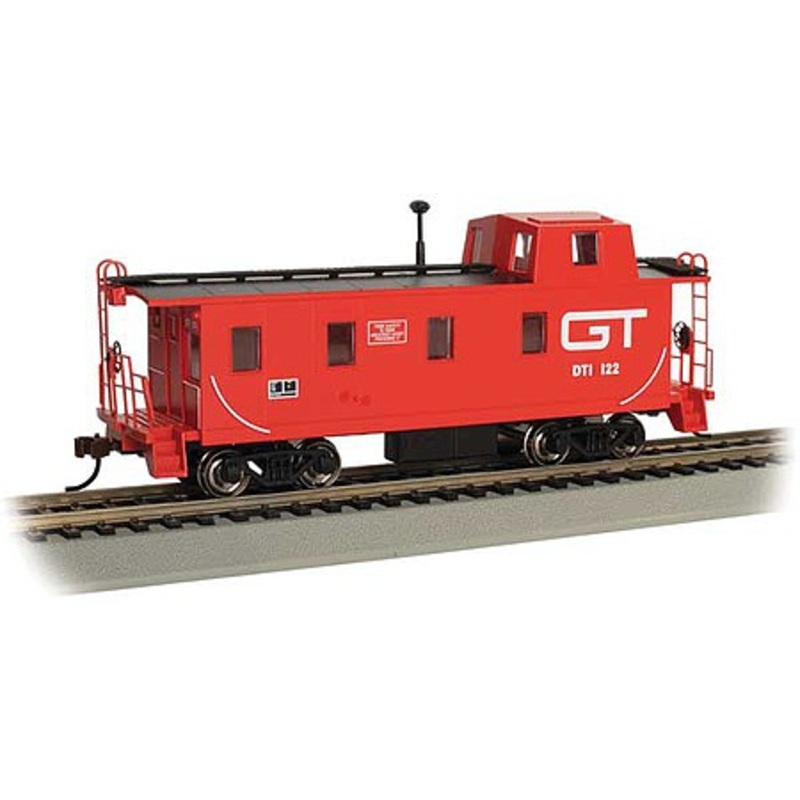 Streamlined Off Set Cupola Caboose Grand Trunk 122