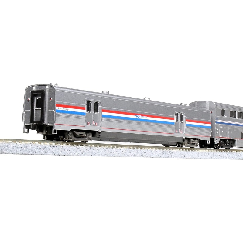 Viewliner Baggage & 5 Superliner Car Bookcase Set