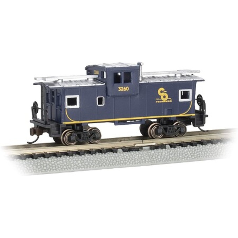 36′ Wide-Vision Caboose Chesapeake & Ohio #3260