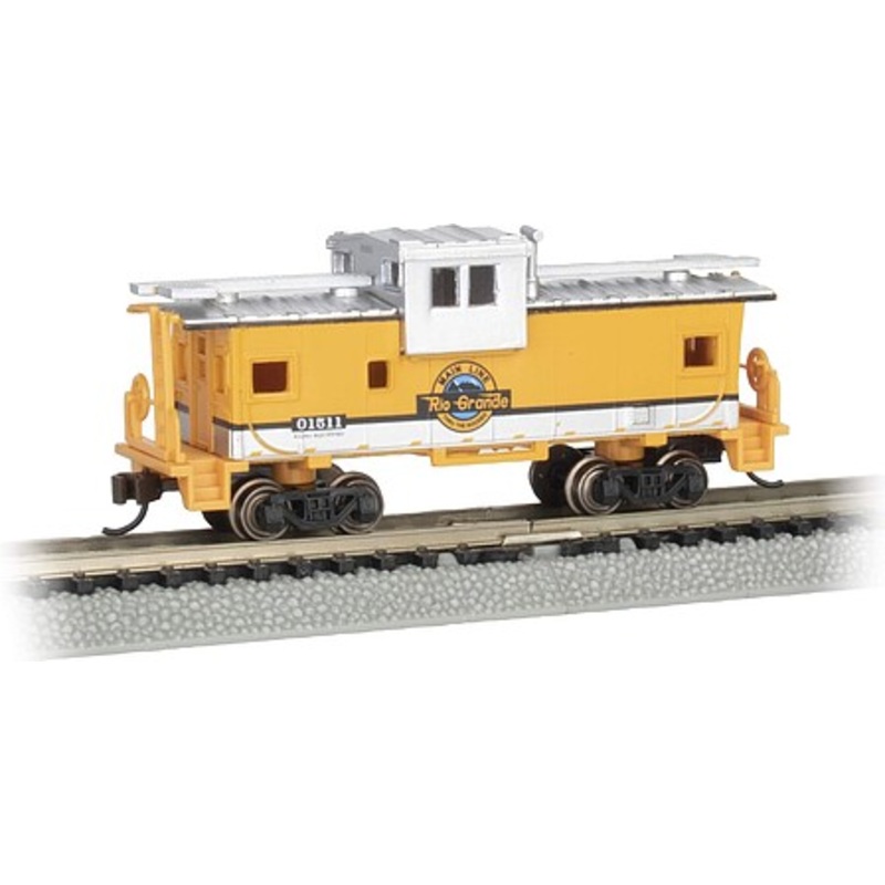 36′ Wide-Vision Caboose Rio Grande #1511