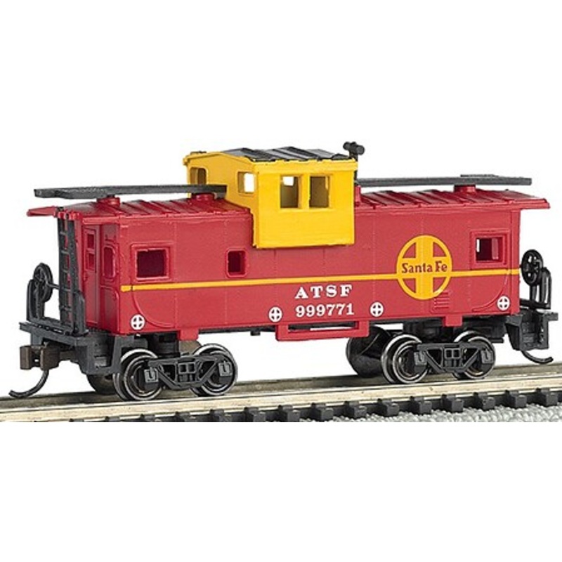 36′ Wide-Vision Caboose Santa Fe #999771