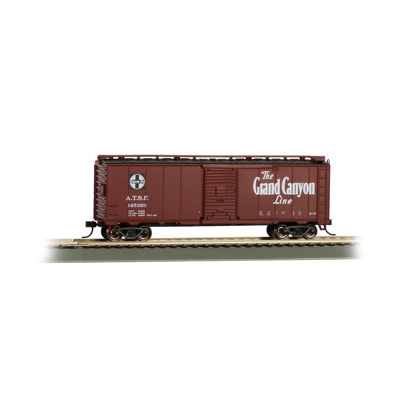 40′ MAP Grand Canyon Box Car Santa Fe