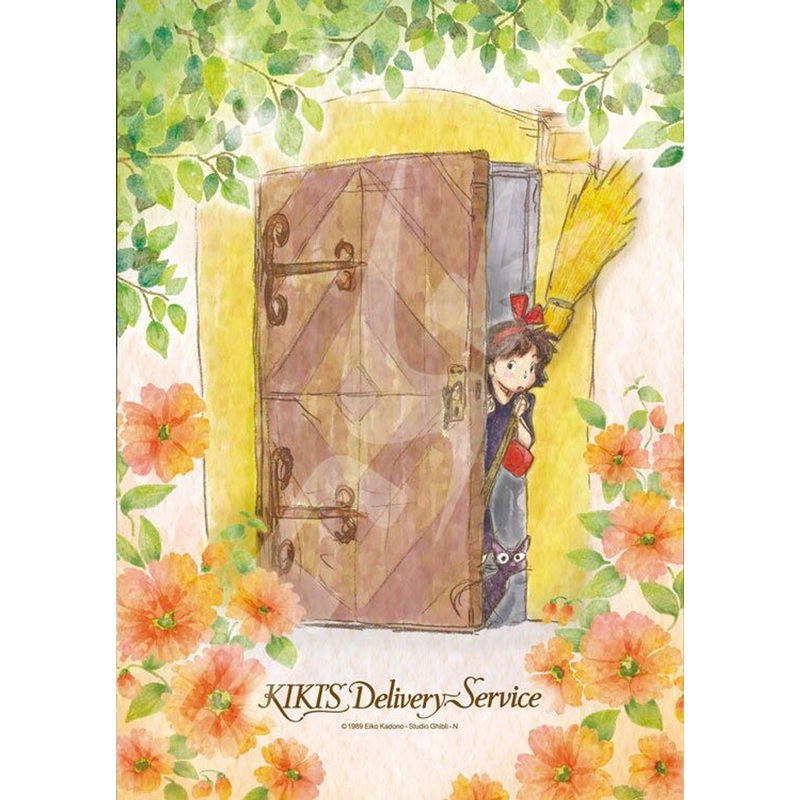 Ensky 108-639 Jigsaw Puzzle Studio Ghibli Kiki’s Delivery Service When You Open the Door (108 Pieces)