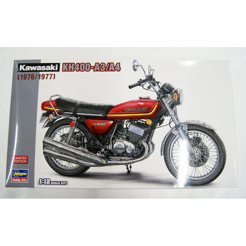 Hasegawa 21720 Hasegawa Kawasaki KH400-A3/A4 1/12 Scale Kit