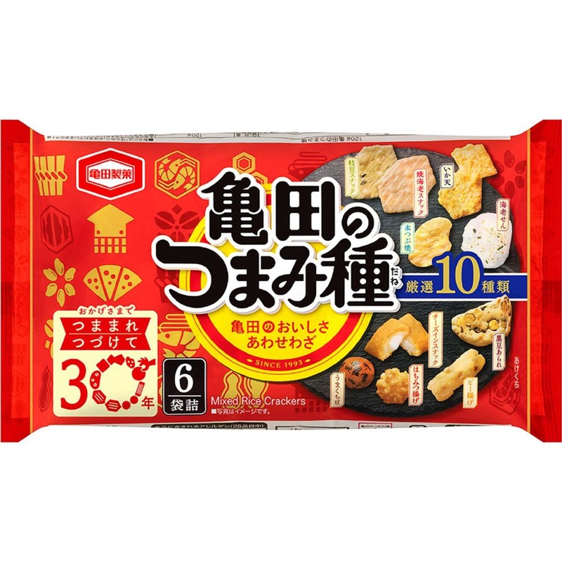 Kameda Rice Cracker Snack Selection 120G