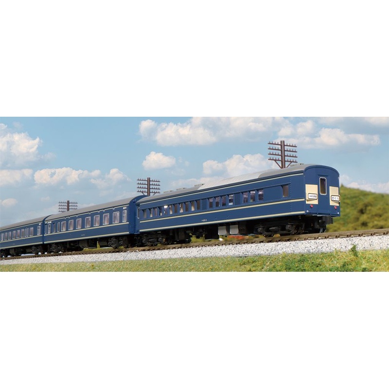 Kato 10-1873 Series 20 Sleeping Limited Express ‘Sakura’ Sasebo Configuration 8 Cars Set (N scale)