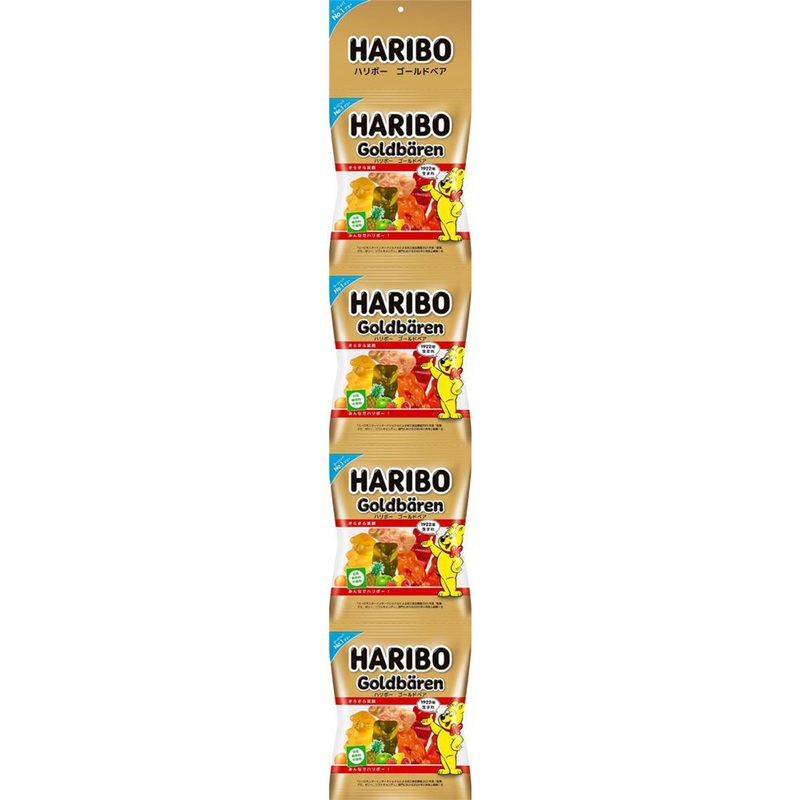 Mitsubishi Foods Gold Bear 4-Series Gummy 64G