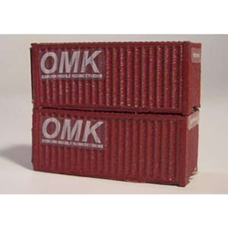 N 20′ Intermodal Containers (wooden kit)