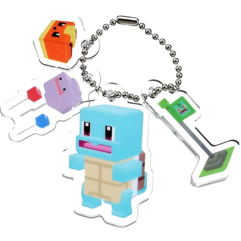 Takara Tomy Pokemon Quest Pokexel Acrylic Mascot Squirtle Zenigame