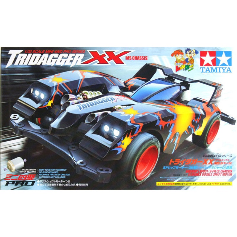 Tamiya 18629 Mini 4WD Tridagger XX (MS Chassis) 1/32