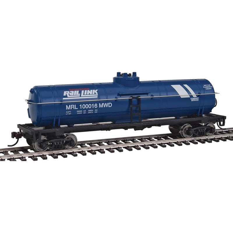 Tank Car Ready to Run Montana Rail Link Blue