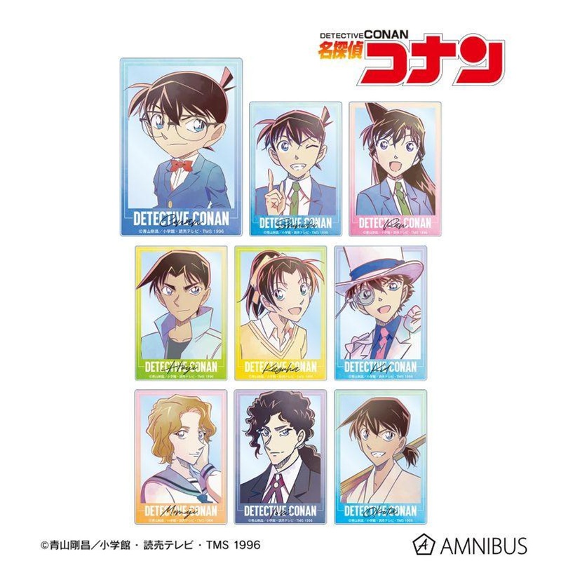 arma bianca Case Closed Detective Conan Trading Ani-Art The 8th Edition Acrylic Card 9pcs Complete Box