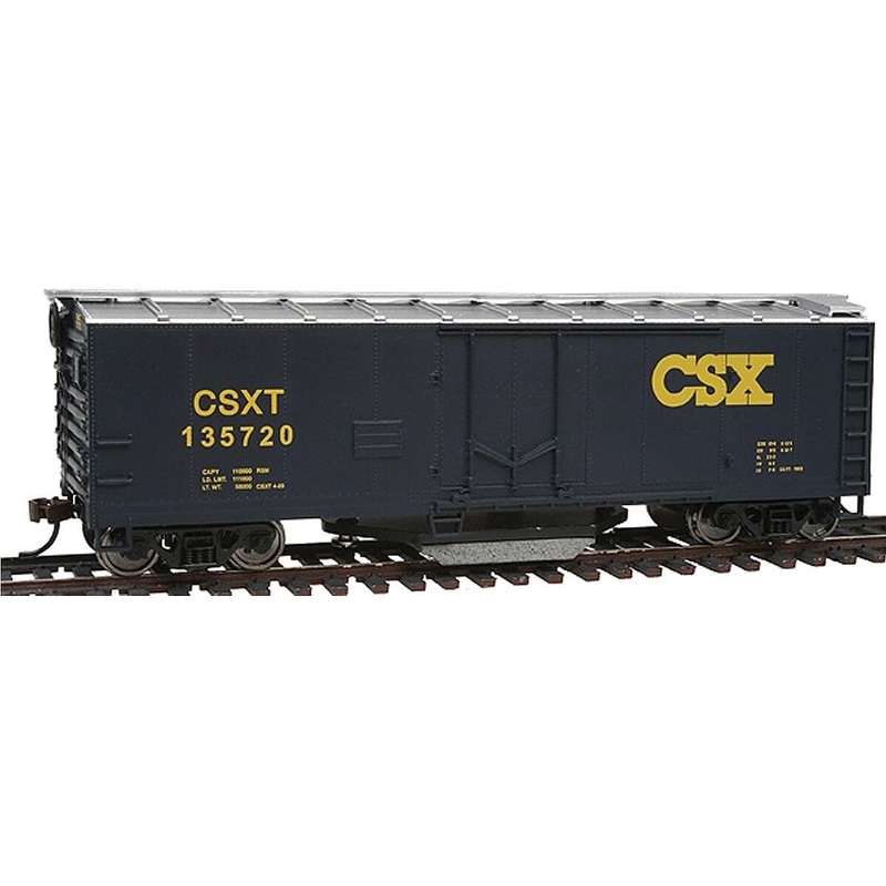 Plug Door Track Cleaning Boxcar CSX Transportation