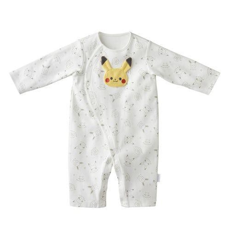 Pokemon Center Original Monpoke Coveralls Faceprint White