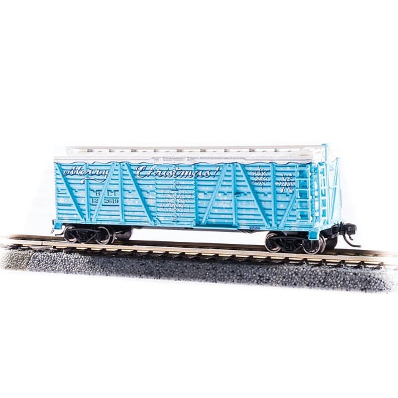 PRR K7 Stock Car No Sound Merry Christmas (2)