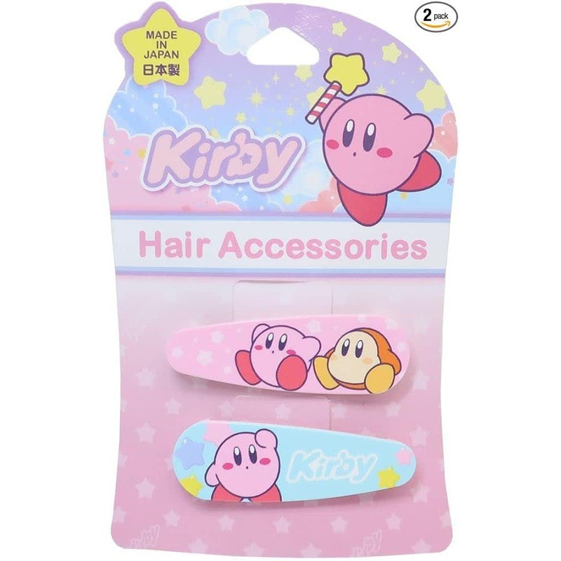 Shobido Kirby Hair Clip – Kirby and Waddle Dee