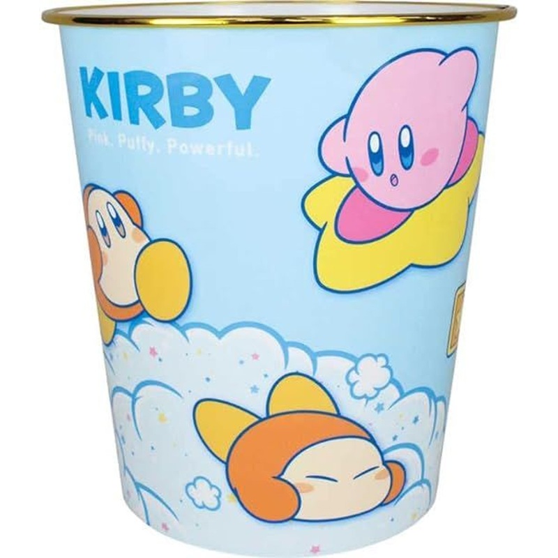T’s Factory Cute Trash Can/Organizer – Kirby in Bule Sky