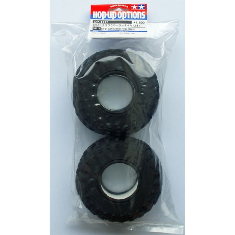 Tamiya 54117 (OP1117) CR-01 Cliff Crawler Tires (2pcs)