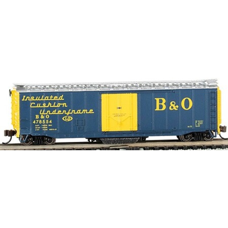 Track Cleaning 50′ PD Boxcar Baltimore & Ohio #478554
