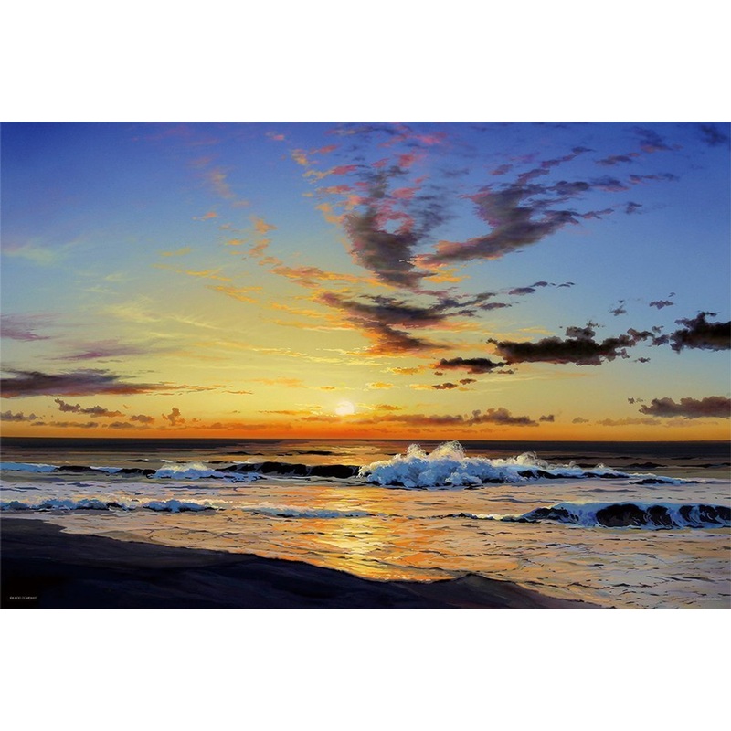 Yanoman Jigsaw Puzzle 10-1310 Jin Shimakura Asa no Mezame Sunrise (1000 Pieces)