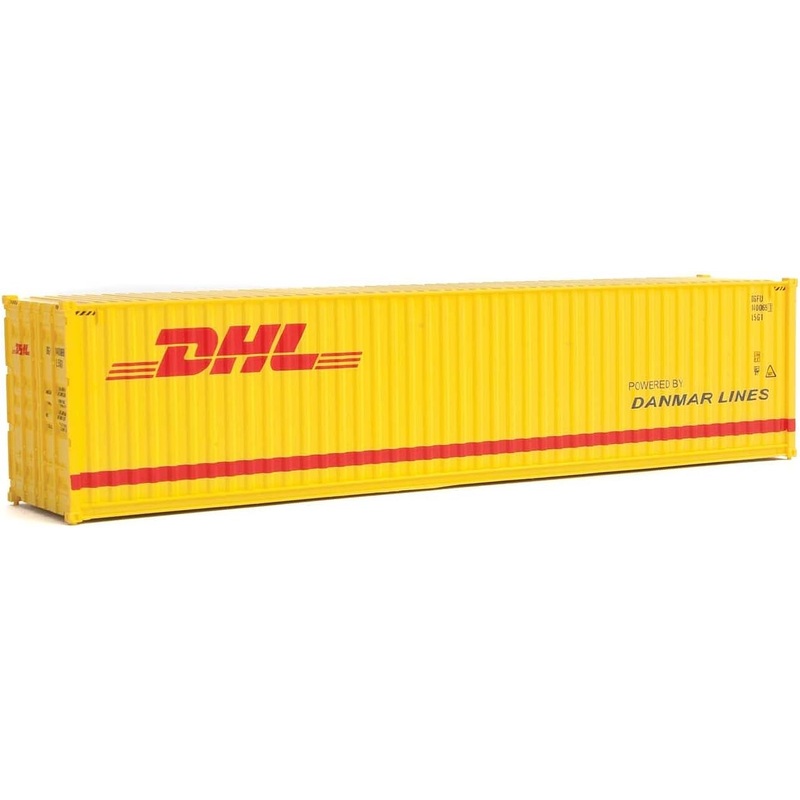 40′ DHL Hi-Cube Corrugated-Side Container