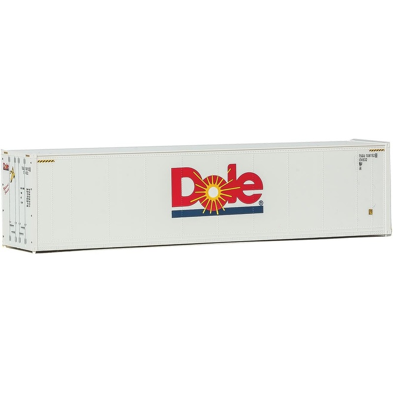 40′ Dole Hi Cube Smooth Side Reefer Container