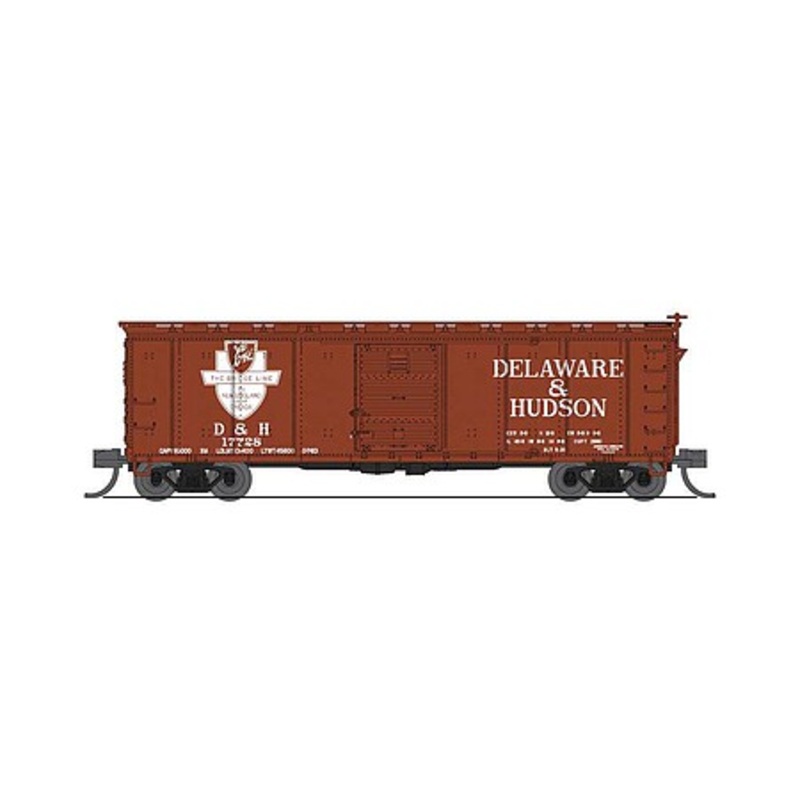 40′ Steel Boxcar 2 pack Delaware & Hudson