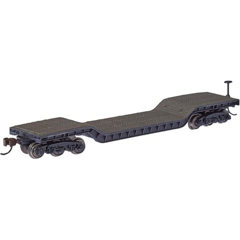 52′ Depressed Center Flatcar No Load
